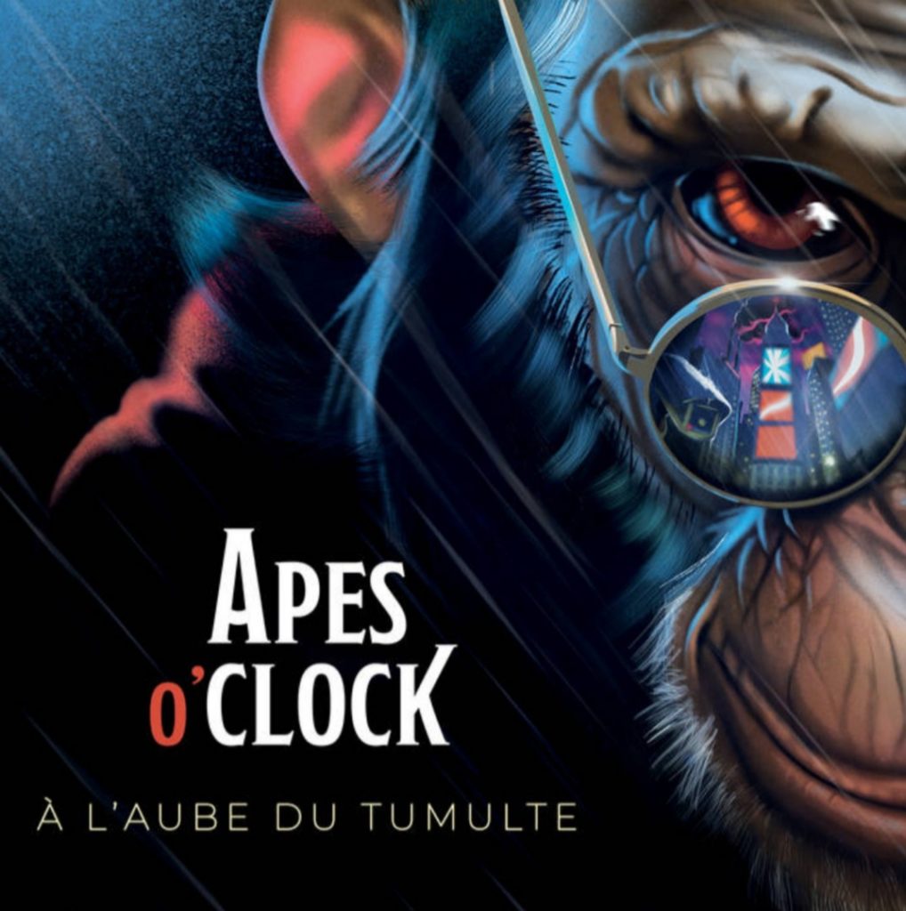 Couverture de l'album À L'Aube du tumulte du groupe Apes O'Clock